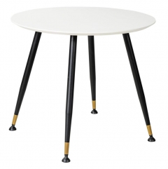 Стол R-home Месси d860 Белый со скосом