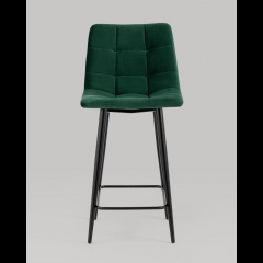 Стул полубарный Stool Group Джанго велюр Зеленый
