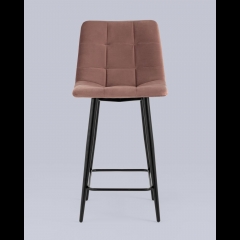 Стул полубарный Stool Group Джанго велюр Пыльно-розовый