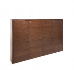 Шкаф для бумаг двойной Profoffice RAIL SET_Bookcase2_RT Дуб Табак