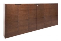 Шкаф для бумаг тройной Profoffice RAIL SET_Bookcase3_RT Дуб Табак
