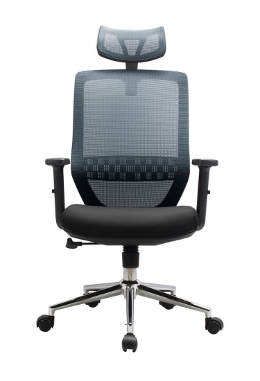 Кресло оператора Рива Riva Chair 833 H Серый