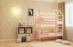 Кровать-домик RooRoom RooRoom кд-7Р Розовый