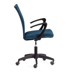 Кресло Tetchair SPARK флок , синий, 32
