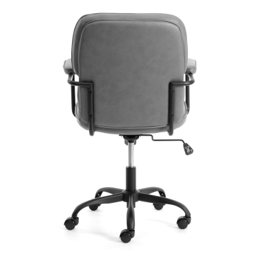 Кресло Tetchair ALPHA иск. замша, Grey Cерый