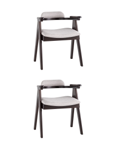 Стул обеденный Stool Group OLAV 2 шт. Светло-серый
