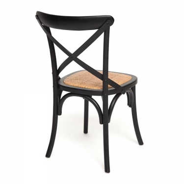 Стул Tetchair CROSS mod.CB2001 дерево береза, 49.553.587, черный