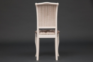 Стул Tetchair Opera OP-SC дерево гевея, 45х53х97см, ivory white слоновая кость 2-5, ткань бирюзовая H180-19