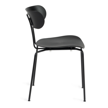 Стул Tetchair LAVANDA mod.712 ткань/металл, 55х55х92 см, высота до сиденья 50 см, коричневый бежевый/черный