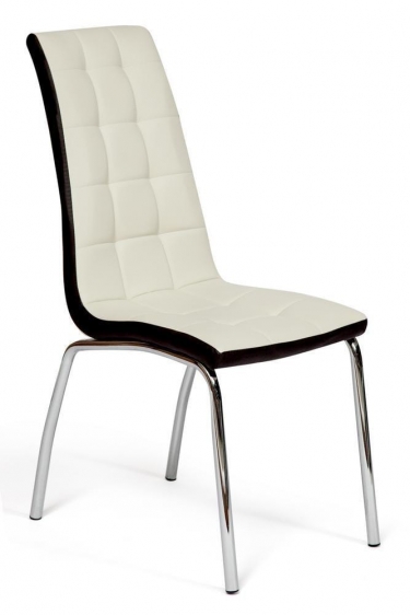 Стул барный Tetchair KISH mod. 714 ткань/металл, 50х57х110 см, высота до сиденья 78 см, темно-серый barkhat 14/черный