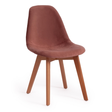 Стул Tetchair CINDY SOFT mod. C1021F1 Коралловый HLR 44/натуральный