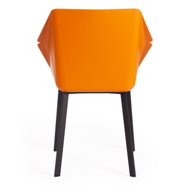 Стул Tetchair CHILLY X mod. 7096 ткань/металл, 45x53х88 см, высота до сиденья 50 см, коричневый barkhat 12/черный