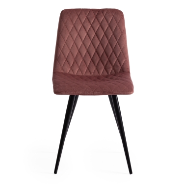 Стул Tetchair CHILLY X mod. 7096-1 ткань/металл, 45x53х88 см, высота до сиденья 50 см, коричневый barkhat 12/черный