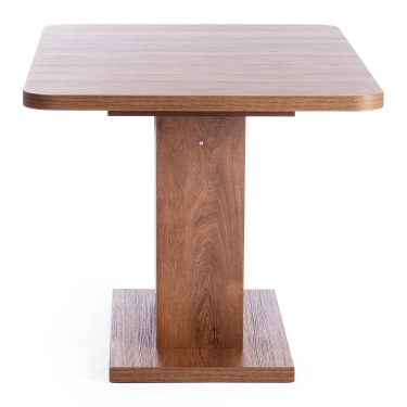 Стол обеденный Tetchair VOX ЛДСП, 132-172x85x75,5 см, Дуб Канзас/Пепел