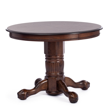 Стол овальный раскладной Tetchair Oakland -SWC- 4296-SWC дерево гевея/мдф, 160 199/238 х 106 х 75 см, Tobacco