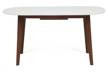 Стол овальный раскладной Tetchair Oakland -SWC- 4296-SWC дерево гевея/мдф, 160 199/238 х 106 х 75 см, Tobacco