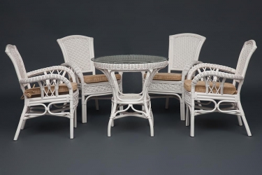 Стул Tetchair Secret de Maison Monique mod. PL08-6242 металл, 48 х 40 х 93 см, Античный белый Antique White