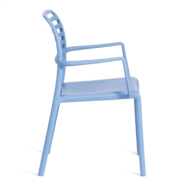 Стул Tetchair VALUTTO mod. 54 пластик, 58 х 57 х 86 см , Pale blue бледно-голубой 33780