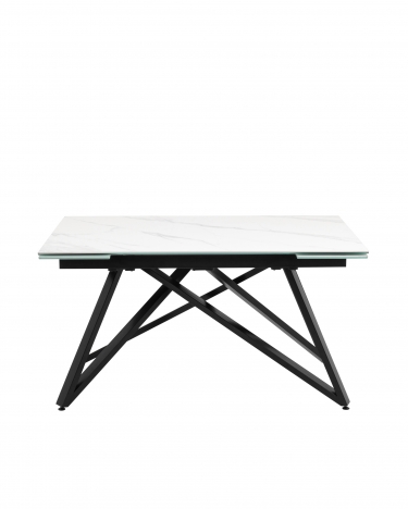 Стол обеденный Stool Group Канкун раскладной 140-18090 Керамика белый