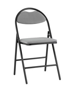 Стул складной Stool Group Hagen велюр Темно-серый
