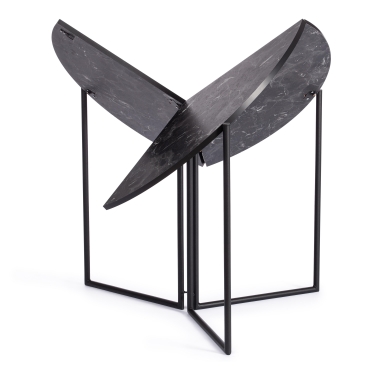 Стул складной Tetchair FOLDER mod. 3022G каркас металл, сиденье/спинка экокожа, 46.5 х 47.5 х 79 см, black черный / black черный