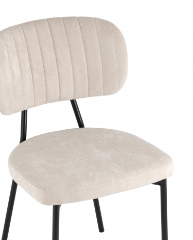 Стул Stool Group Ханна велюр Бежевый