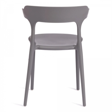 Стул Tetchair TON mod. PC36 пластик, 49,5 х 50 х 75,5 см , Dark-grey темно-cерый 15537