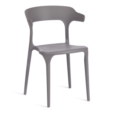Стул Tetchair TON mod. PC36 пластик, 49,5 х 50 х 75,5 см , Dark-grey темно-cерый 15537