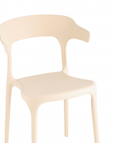 Стул Stool Group Hansen пластик Бежевый
