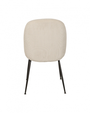 Стул Stool Group Beetle велюр Бежевый