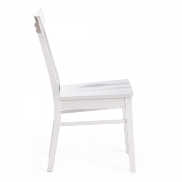Стул Tetchair Retro / 1 шт. в упаковке дерево гевея, МДФ, 44,3 x 55 x 89 x SH45см, Белый White