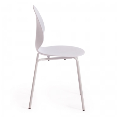 Стул Tetchair EBAY mod 03 / 1 шт. в упаковке металл/пластик, 52x46x83.5, белый