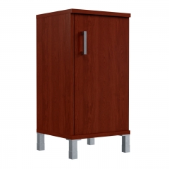Стеллаж с дверью ДСП Skyland В411.2 L Бургунди