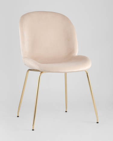 Стул Stool Group Beetle Бежевый