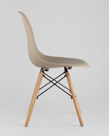 Стул Stool Group Eames DSW 4 шт. Бежевый