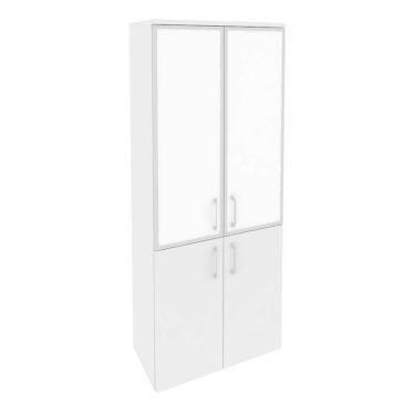 Шкаф высокий широкий Рива ONIX O.ST-1.2R white Белый Бриллиант