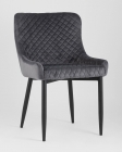 Стул мягкий Stool Group Ститч велюр Серый