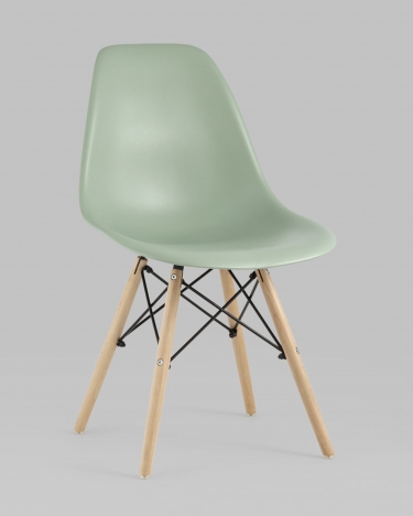 Стул Stool Group Style DSW NEW Серо-зеленый