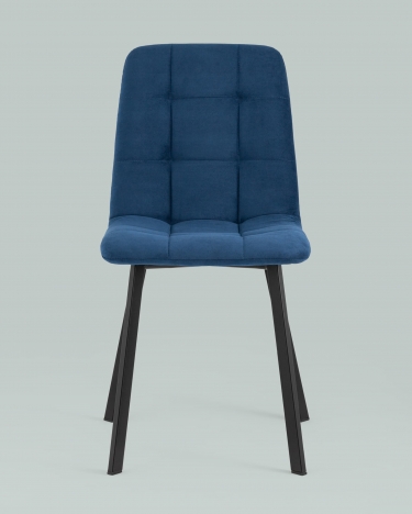 Стул Stool Group Oliver Squareвелюр Синий