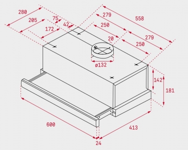 Вытяжка Teka Teka TL 6310 BLACK