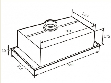 Вытяжка Teka Teka GFH 55