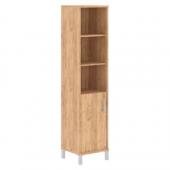 Стеллаж с дверью ДСП Skyland В431.2 R Дуб Бофорд
