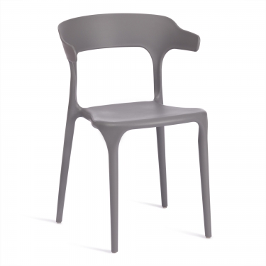 Стул Tetchair TON mod. PC36 / 1 шт. в упаковке пластик, 49,5 х 50 х 75,5 см , Dark-grey темно-cерый 15537