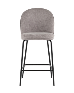 Стул полубарный Stool Group Echo Светло-серый