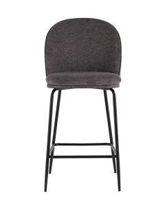 Стул полубарный Stool Group Echo Темно-серый