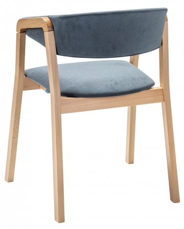 Кресло R-home Dalia Soft Grey/Натур