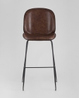 Стул барный Stool Group Beetle PU со спинкой коричневый 2 шт