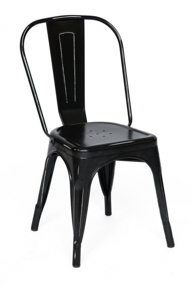 Стул Tetchair LOFT CHAIR mod. 012 / 1 шт. в упаковке металл, 453585см, черный/black vintage