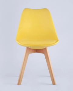 Комплект из четырех стульев Stool Group FRANKFURT желтый 4 шт. комплект