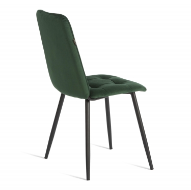 Стул обеденный Tetchair Asti велюр, 47х54х86, Deep Forest изумруд